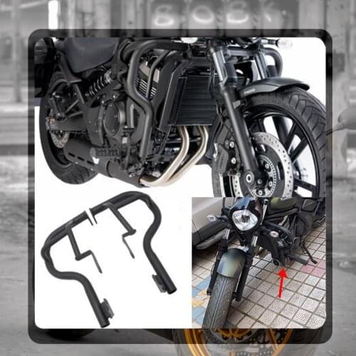 For Kawasaki Vulcan S 650 VN650 EN650 2015 2016 2017-2021 Motorcycle Highway Bumper Engine Guard Crash Bars Stunt Cage Protector
