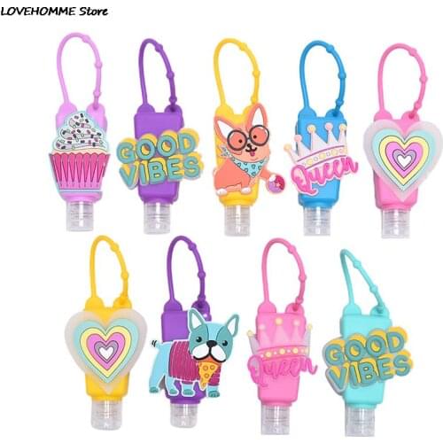 1pcs Mini Hand Sanitizer Bottle Travel Portable Safe Gel Holder Disposable No Clean Soap Dispenser Hand Gel Holder For Kids