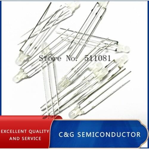 100pcs LED 3mm flat top Red & Yellow Green two Color Common Anode LED Diode Light Emitting Diode Red and Yellow Green