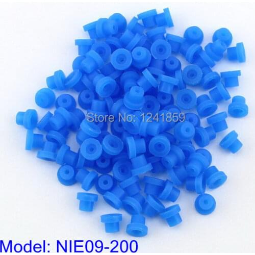 200pcs Blue Silicon Half Grommets For Tattoo Needles Supply NIE09-200