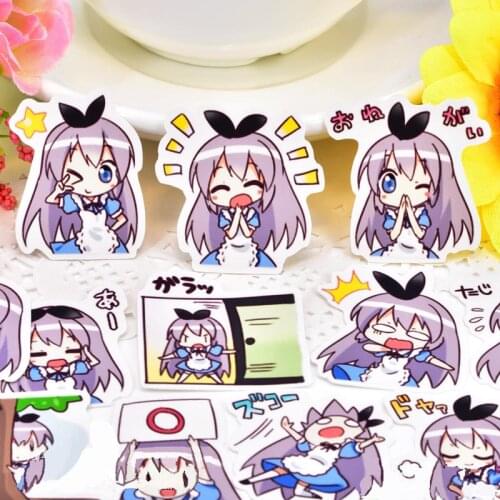 40pcs Creative cute self-made cute Little maid scrapbooking stickers /decorative sticker /DIY craft photo albums/trunk diary