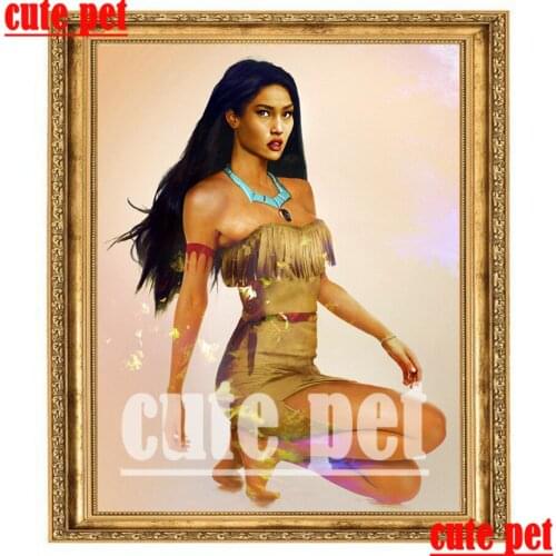 Wild woman DIY full diamond cross-stitch diamond painting living room decoration 3d wallpaper diamond embroidery Home Wall Decor