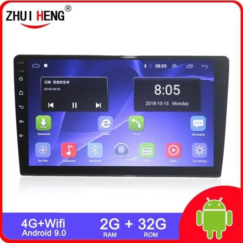 9/10.1 Inch 2 Din Android 9.1 Car radio Multimedia Video Player Universal auto Stereo For Volkswagen Nissan Hyundai Kia toyota