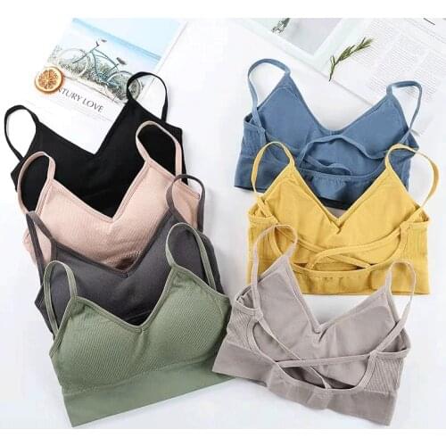 Womens Tube Tops Brassiere Womens Sports Bra Push Up Underwear Tops Seamless Sports Top Sexy Lingerie Female Tops Girl Bra
