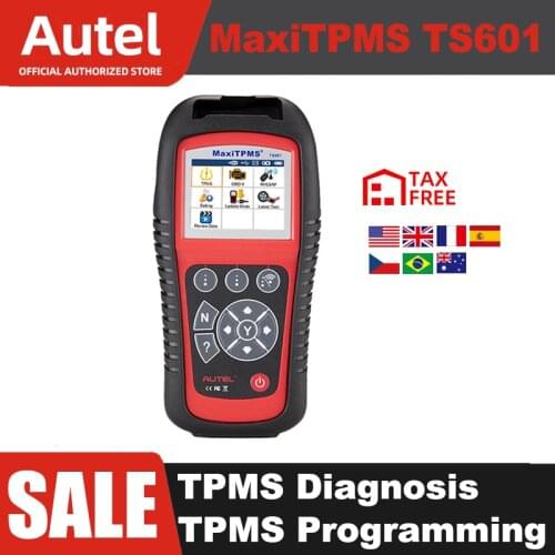 AUTEL MaxiTPMS TS601 TPMS Diagnostic tool Tyre Sensor Programmer Automotive Tool Activate Tire Sensor PK TS401