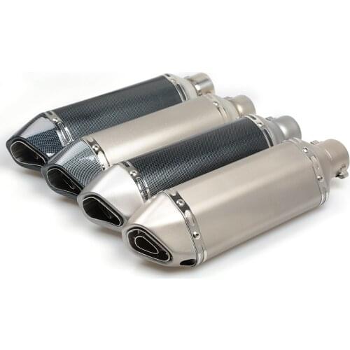 For SUZUKI GSR750 GSX-S750 GSR 750 2011 2012 2013 2014 2015 2016 2017 51mm Motorcycle Exhaust Pipe Muffler Exhaust Mufflers