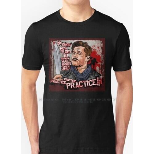 Inglourious Basterds T Shirt 100% Pure Cotton Inglourious Basterds Movie Quantin Tarantino Brad Pitt