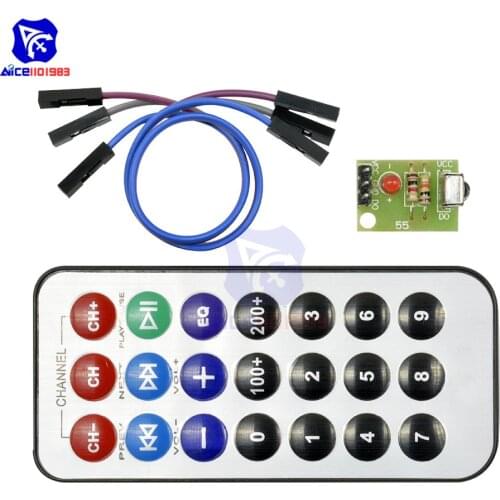 HX1838 Infrared Remote Control Module IR Receiver Module DIY Kit HX1838 for Arduino Raspberry Pi