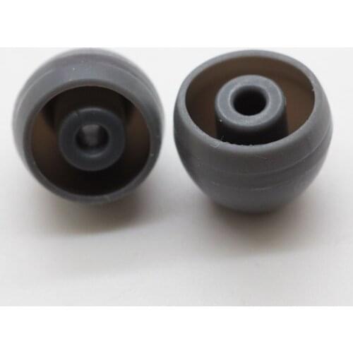 Poyatu Small Size Grey Eartips for Shure Se215 SE535 SE315 SE115 SE210 SE530 E3g E4c E4g E5c Westone In-Ear Headphones Earbuds