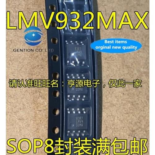 20 PCS 100% new and orginal real photo LMV932 LMV932MAX LMV932MA SOP - 8 integrated operational amplifier IC