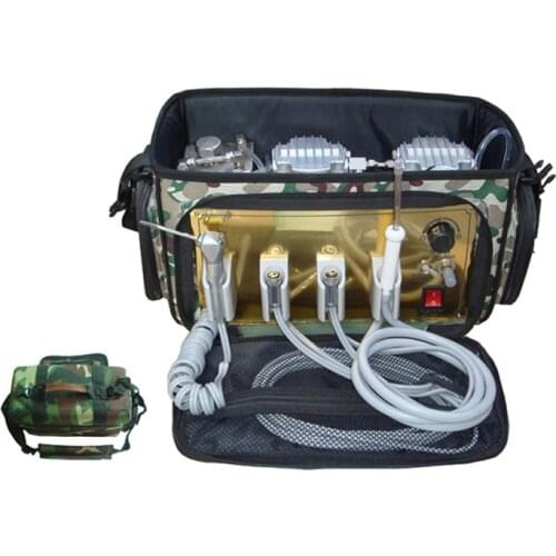 Dental Lab Mobile Dental Unit Portable dental With Dental Air Compressor