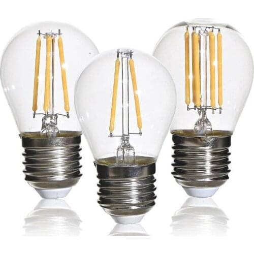 G45 E27 2700K LED Bulb 220V Warm White Lighting Retro Decorative Chandeliers Bulb