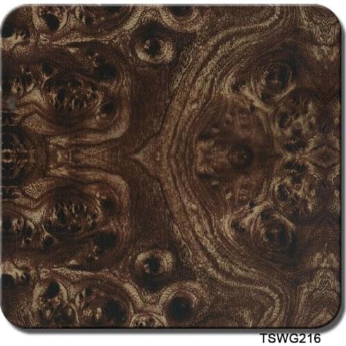 TSD216 1M*10M Brown Wood Pattern Hydrographic Film Width Water Transfer Printing Films
