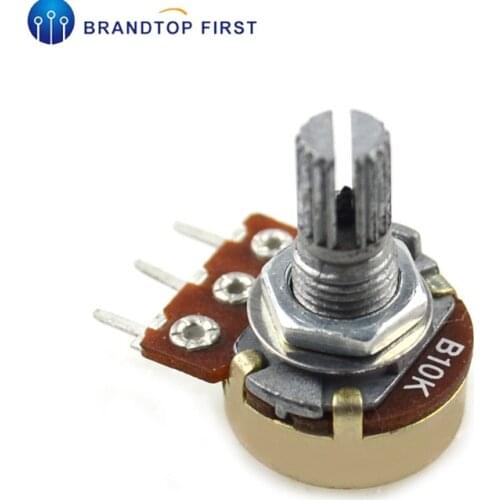 WH148 Potentiometer Pot single joint amplifier Pots 1K 2K 5K 10K 20K 50K 100K 250K 500K 1M