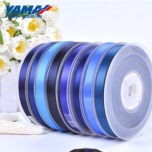 YAMA 5mm 300yards/lot Double Face Satin Ribbon PURPLE Series for Party Wedding Decoration Handmade Rose Flowers Crafts Gifts