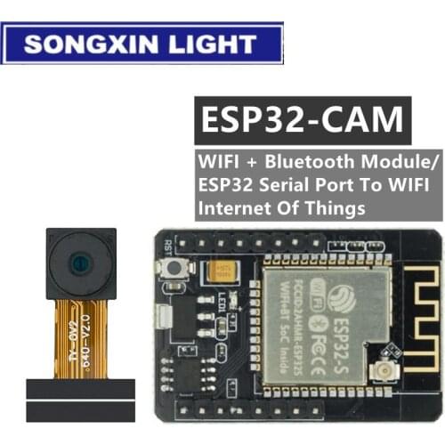 10PCS ESP32-CAM ESP-32S WiFi Module ESP32 serial to WiFi ESP32 CAM Development Board 5V Bluetooth with OV2640 Camera Module