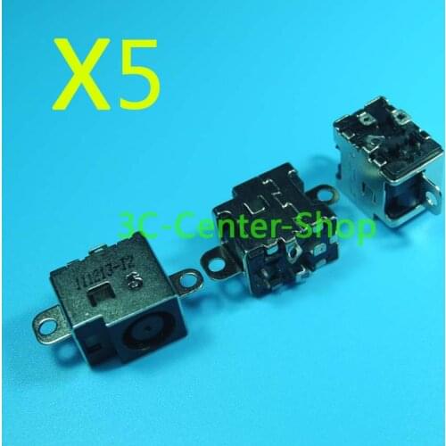 5 PCS Laptop dc power jack For HP DV3000 DV6-6000 DV6-7000 TM2 DM1 Tracking Number