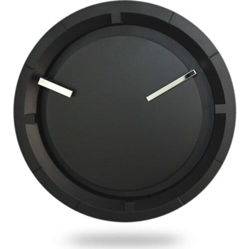 Creative Black Wall Clock Modern Design Silent Mirror Living Room Bedroom Hanging Clock Art Wall Watches Home Decor Reloj Gift