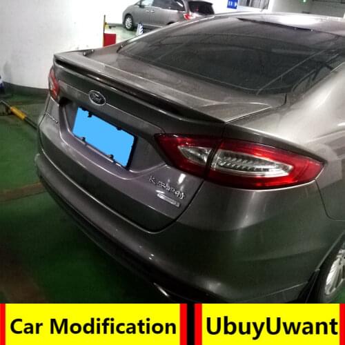 For Ford Mondeo 2014 2015 2016 2017 ABS Material Unpainted Primer Color Car Tail Wing Decoration Rear trunk Spoiler