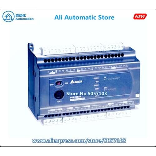 DVP40ES200T 40-Point Host 24DI 16DO NPN 24VDC 0.5A 2-Channel 100K Input Output 2-Channel 20K Input Output AC Power New