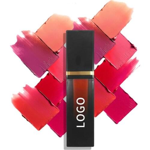 50 Piece Matte Liquid Lipstick Private Label Waterproof Custom Lip Gloss Gradient Tubes Lipgloss Wholesale with Logo