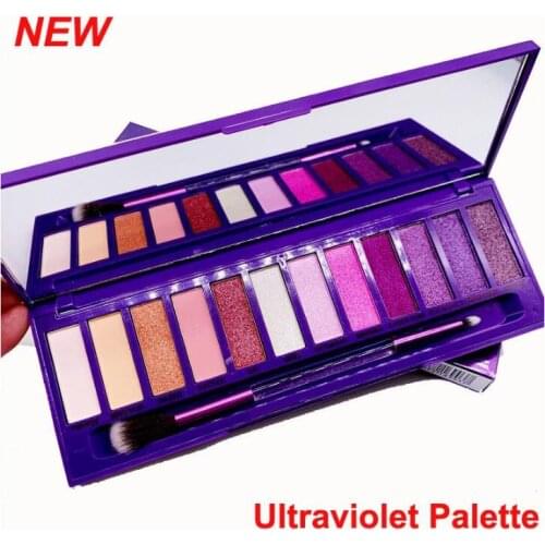 Eye Shadow Palette With Brush 12 Colors UDU95