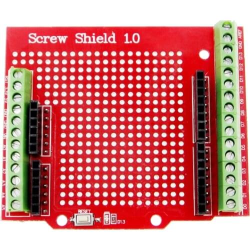 Proto Screw Shield Assembled prototype terminal expansion board