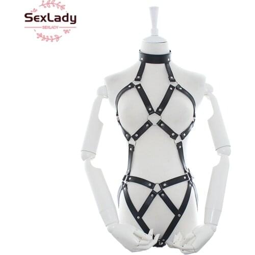 SexLady Sexy Costumes Bdsm Bondage Set Flirting Toys Clothes Casual Adult Costume Stage Performance Erotic Sexy Lingerie