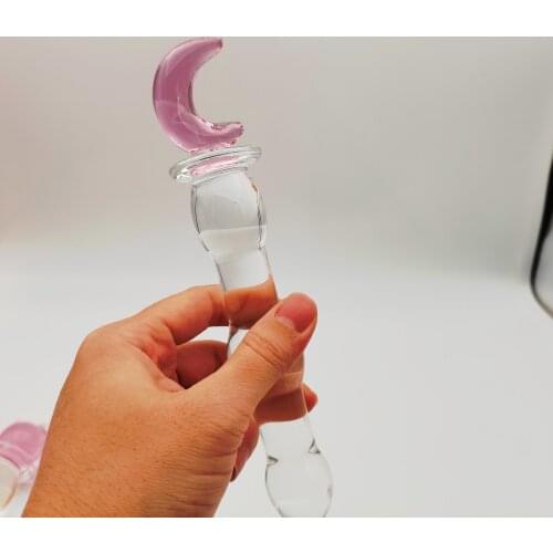 Glass Dildo Sex Penis Large Crystal Butt Plug Vagina Ball Big Pyrex Glass Anal Dildo Bead Fake Penis Sex Toys Exotic Accessories