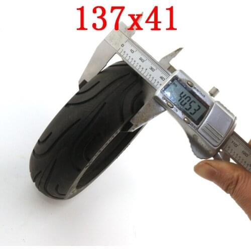 Solid tire New Pattern 137*41 (5 inch) solid Tire for Kids Scooter Using (Scooter Wheel Spare Parts)