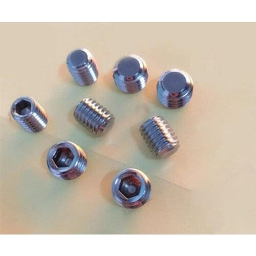 M3 Flat Point Grub Screw Hex Socket Set Screws 304 Stainless Steel