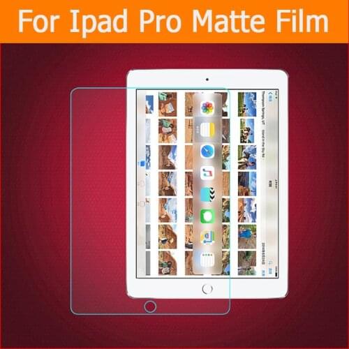 Best quality Anti-Glare Matte protective coverFor iPad pro 12.9 inch front Screen Protector matte coverwith clean cloth