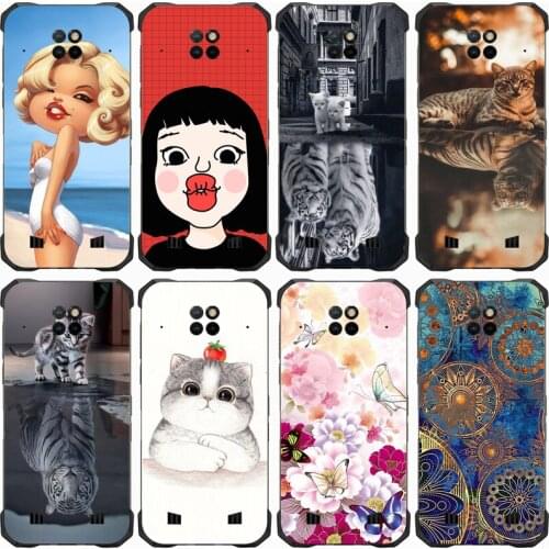 Back Soft Silicone Phone Covers for Doogee S88 Mobile Phone Cases for Doogee S88 Pro Bags