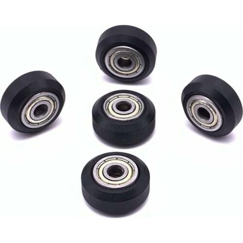 5pcs Big Plastic Pulley Wheel with Bearing Idler Pulley Gear Perlin Wheel for 3D Printer