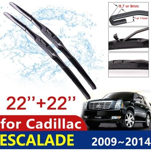 Car Wiper Blade Windshield for Cadillac Escalade 2009 2010 2011 2012 2013 2014 GMT 900 Front Windscreen Wipers Car Accessories