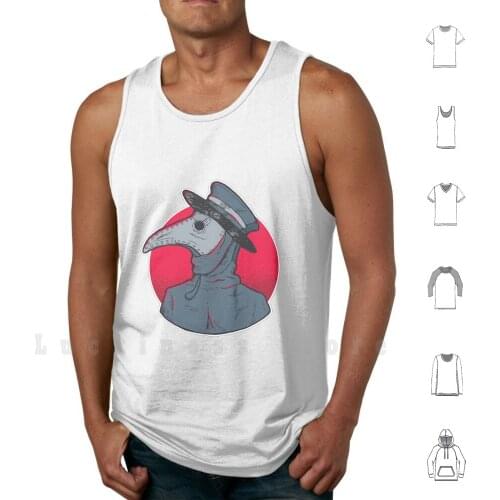Plague tank tops vest sleeveless Dark Plague Plague Halloween Gifts Plague Mask Halloween Halloweenshirt Plague