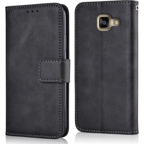 On Galaxy A5 2016 Leather Wallet Case For Samsung Galaxy A5 2016 A510 A510F SM-A510F Cover Phone Bag For Samsung Galaxy A5 Case