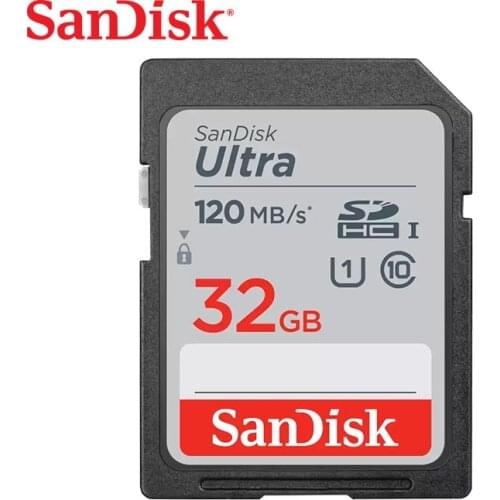 SanDisk Memory Card Ultra SDHC SD Card 32GB C10 UHS-I 80MB/s Read Speed for Camera Camcorder (SDSDUNC-032G-ZN6IN)