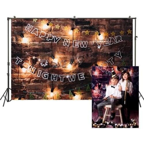 HUAYI Christmas Backdrop Christmas Xmas Holiday Family Party Photography Backdrops Studio Child Baby Photo Background W-3504