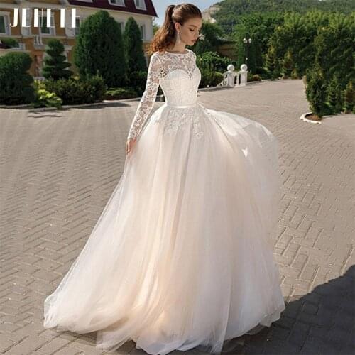 Jeheth Long Wedding Dresses
