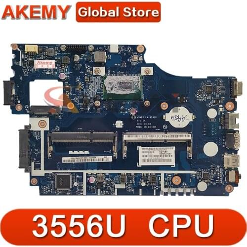 Akemy Laptop motherboard For ACER Aspire E1-572 Pentium 3556U Mainboard LA-9532P SR1E3 DDR3
