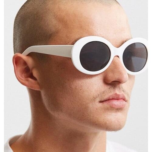 Korean version of the trend of fashion round sunglasses star with the sunglasses street shot cool glasses