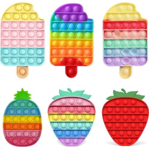 Board Game Push Bubble Sensory Toy Push Fidget Needs Squish Adult Child Funny Anti-stress Fidget It Stress Reliver Toys