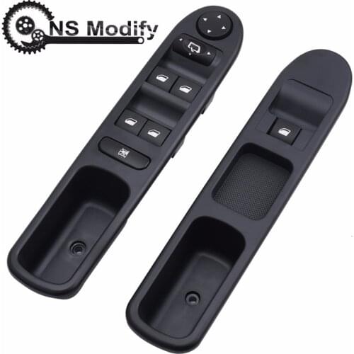 NS Modify Electric Power Master Window Switch Button Driver Side Window Switch For Peugeot 307 6554.KT 6554KT 96351625XT
