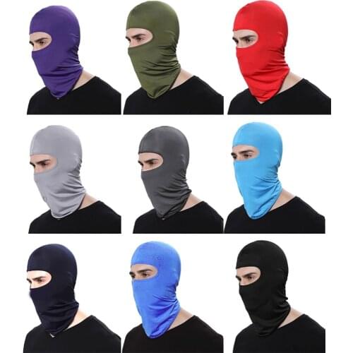 Solid Color Seamless Magic Bandana Tactical Motorcycle Cycling Hunting Outdoor Ski Face Mask Helmet Snowboard Headwear Foulard