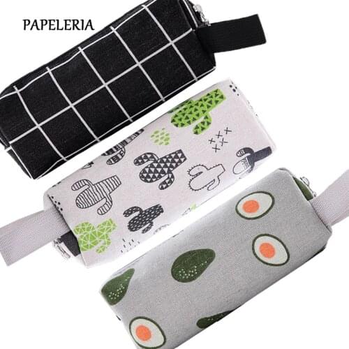 PAPELERIA White Pencil Cases