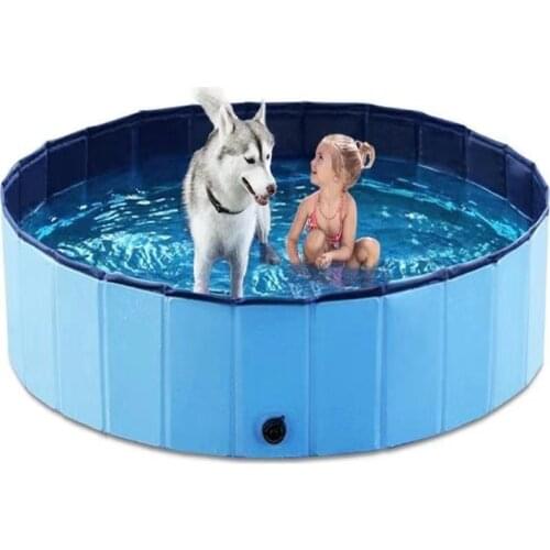 Pet Swimming Pool Foldable Dog Pool Cat Bathing Tub Bathtub Wash Tub Water Pond Dog Swimming Pools for Dogs Cats Kids