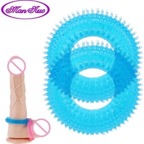 Stretchable High Quality Penis Ring Soft Medical Silicone Basic Cock Ring Sex Toy for Men Cockring Harder Erection Dick Rings