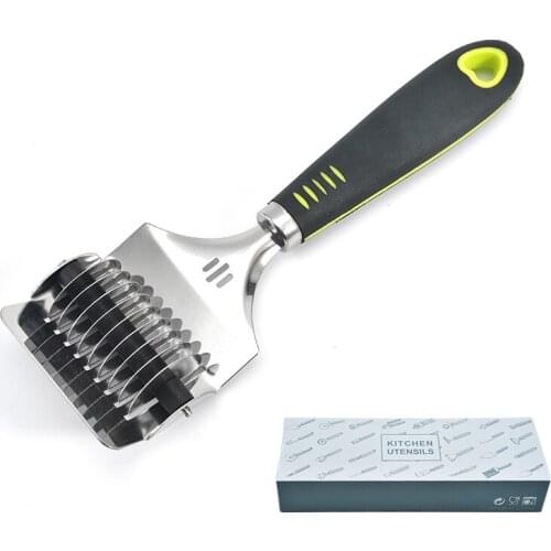 Manual Stainless Steel Noodle Cutter Non-Slip Handle Kitchen Gadgets Spaetzle Makers Baking Tools Section Shallot Cutters