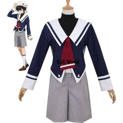 SK8 the Infinity Chinen Miya School Uniform Sailor Suit Outfit Anime Customize Cosplay Costumes